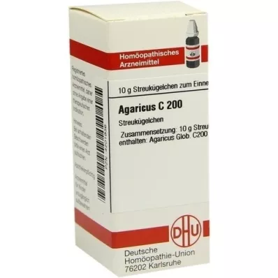 AGARICUS C 200 graanulid, 10 g
