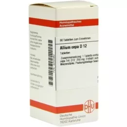 ALLIUM CEPA D 12 tabletti, 80 tk