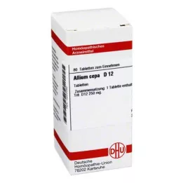 ALLIUM CEPA D 12 tabletti, 80 tk