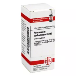 AMMONIUM CARBONICUM C 200 graanulid, 10 g