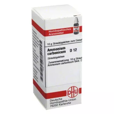 AMMONIUM CARBONICUM D 12 kapslit, 10 g