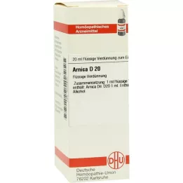 ARNICA D 20 Lahjendus, 20 ml