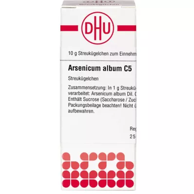 ARSENICUM ALBUM C 5 kapslit, 10 g