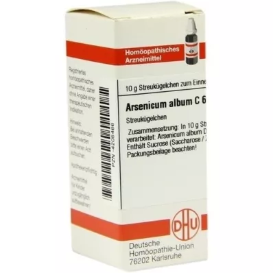 ARSENICUM ALBUM C 6 graanulid, 10 g