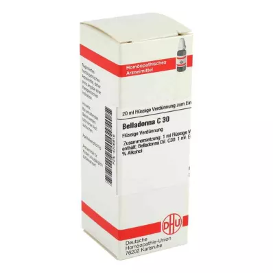 BELLADONNA C 30 lahjendus, 20 ml