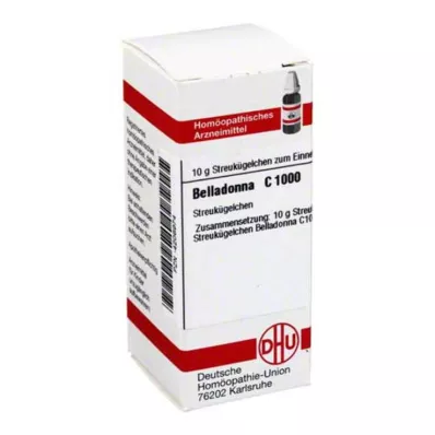DHU Belladonna C 1000 gloobulid, 10 g