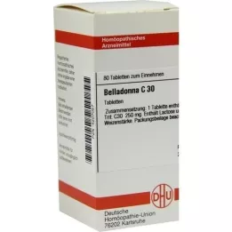 BELLADONNA C 30 tabletti, 80 tk