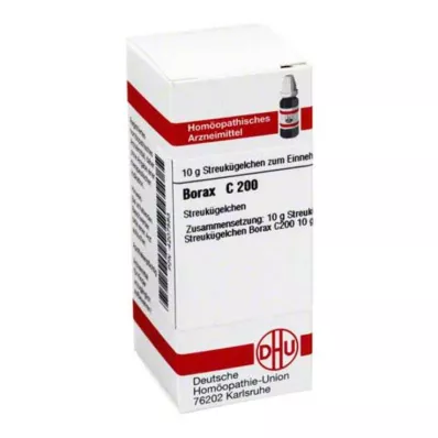 DHU Borax C 200 gloobulid, 10 g