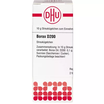 BORAX D 200 kapslit, 10 g