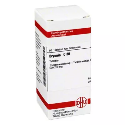 DHU Bryonia C 30 tabletti, 80 tk