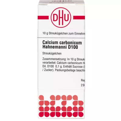CALCIUM CARBONICUM Hahnemanni D 100 kapslit, 10 g
