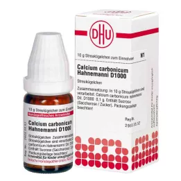 CALCIUM CARBONICUM Hahnemanni D 1000 kapslit, 10 g