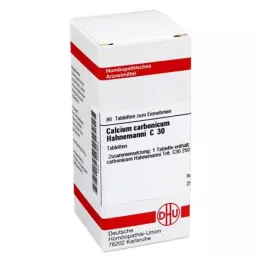 CALCIUM CARBONICUM Hahnemanni C 30 tabletti, 80 tk