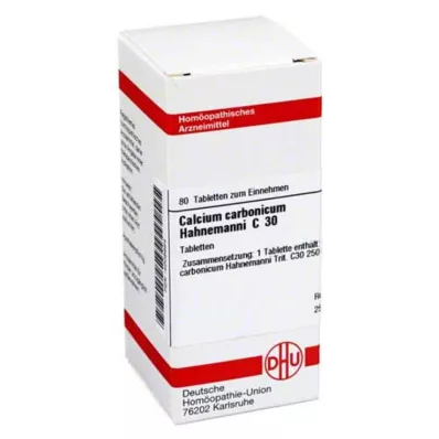 DHU Calcium carbonicum C 30 tabletid, 80 tk