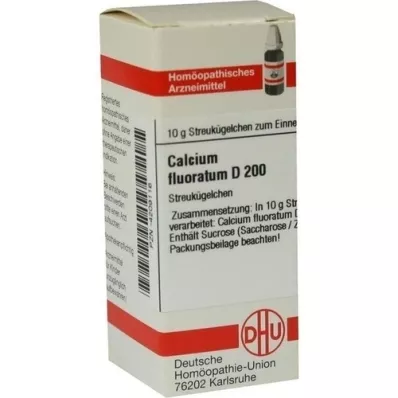 CALCIUM FLUORATUM D 200 kapslit, 10 g