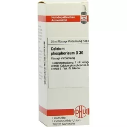 CALCIUM PHOSPHORICUM D 30 Lahjendus, 20 ml