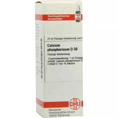 DHU Calcium phosphoricum D 30 lahjendus, 20 ml