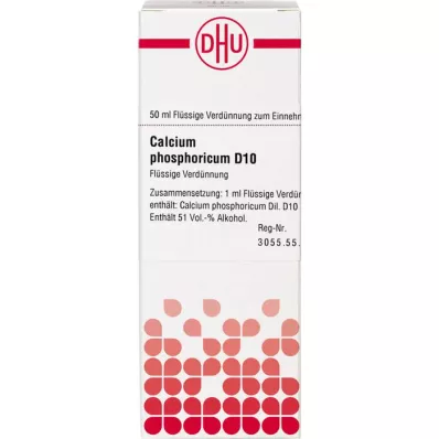 CALCIUM PHOSPHORICUM D 10 lahjendus, 50 ml