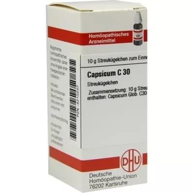 CAPSICUM C 30 graanulid, 10 g