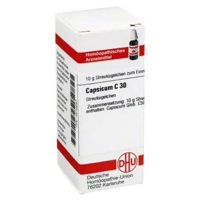 DHU Capsicum C 30 gloobulid, 10 g DHU Capsicum C 30 gloobulid, 10 g