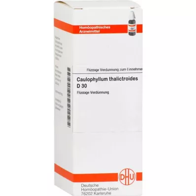 CAULOPHYLLUM THALICTROIDES D 30 Lahjendus, 20 ml
