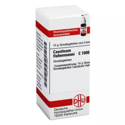CAUSTICUM HAHNEMANNI C 1000 graanulid, 10 g