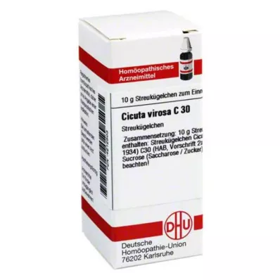 CICUTA VIROSA C 30 graanulid, 10 g CICUTA VIROSA C 30 graanulid, 10 g