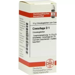 CIMICIFUGA D 1 graanulid, 10 g