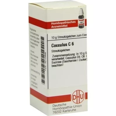 COCCULUS C 6 graanulid, 10 g