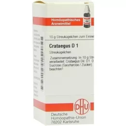 CRATAEGUS D 1 graanulid, 10 g