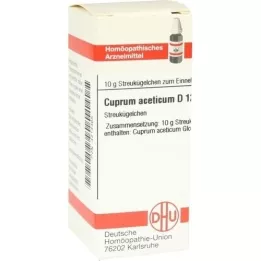 CUPRUM ACETICUM D 12 kapslit, 10 g