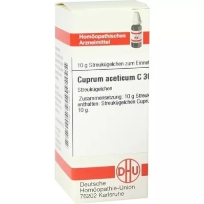 CUPRUM ACETICUM C 30 graanulid, 10 g