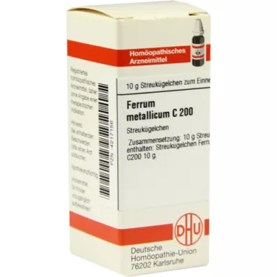FERRUM METALLICUM C 200 graanulid, 10 g