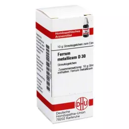 FERRUM METALLICUM D 30 kapslit, 10 g