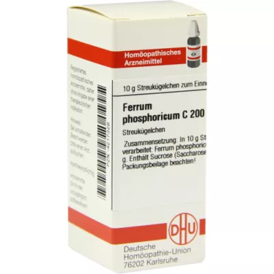FERRUM PHOSPHORICUM C 200 graanulid, 10 g