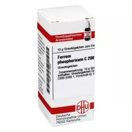 FERRUM PHOSPHORICUM C 200 graanulid, 10 g