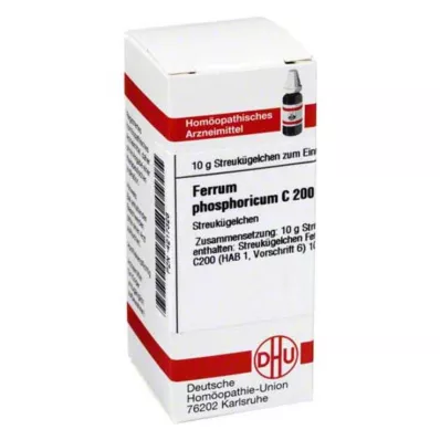 DHU Ferrum phosphoricum C 200 gloobulid, 10 g