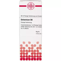 GELSEMIUM D 8 lahjendus, 50 ml