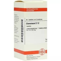 GLONOINUM D 12 tabletti, 80 tk