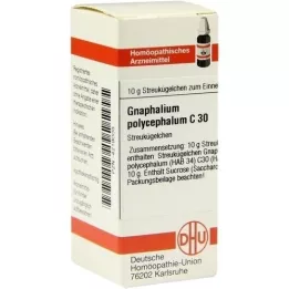 GNAPHALIUM POLYCEPHALUM C 30 graanulid, 10 g