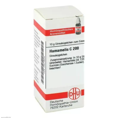 HAMAMELIS C 200 graanulid, 10 g