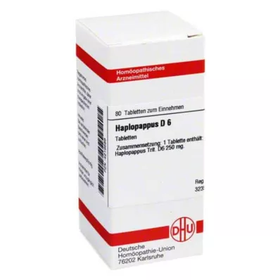 HAPLOPAPPUS D 6 tabletti, 80 tk HAPLOPAPPUS D 6 tabletti, 80 tk