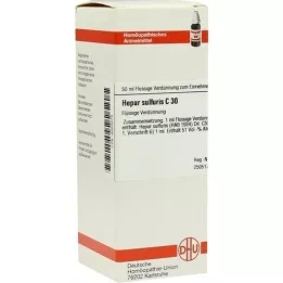 HEPAR SULFURIS C 30 Lahjendus, 50 ml