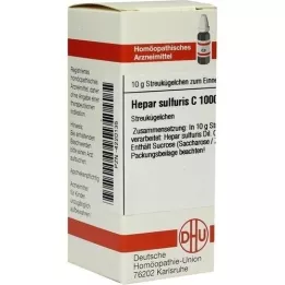 HEPAR SULFURIS C 1000 graanulid, 10 g