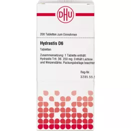 HYDRASTIS D 6 tabletti, 200 tk