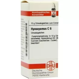 HYOSCYAMUS C 6 graanulid, 10 g