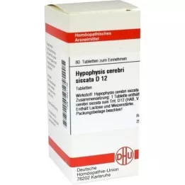 HYPOPHYSIS CEREBRI siccata D 12 tabletti, 80 tk