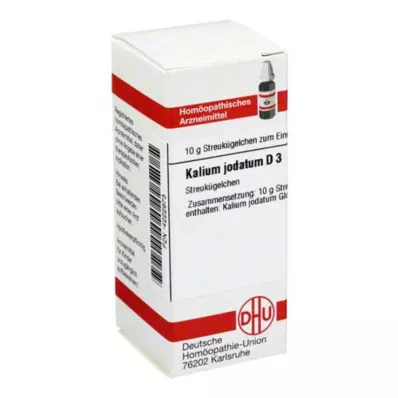 KALIUM JODATUM D 3 kapslit, 10 g