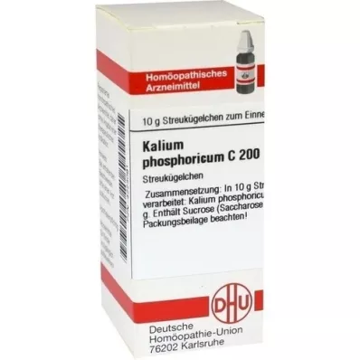KALIUM PHOSPHORICUM C 200 graanulid, 10 g
