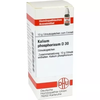KALIUM PHOSPHORICUM D 30 kapslit, 10 g